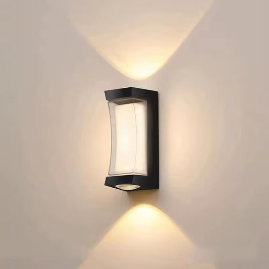 Нанесете екстериор LED Kennedy 12W черно и бяло