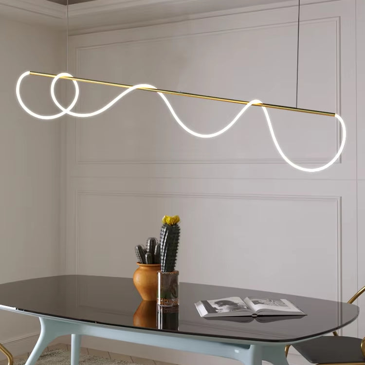 Суспендирана похот на LED Acril Zara 62W с дистанционно управление, греда, 3000k/4000k/6000k, злато