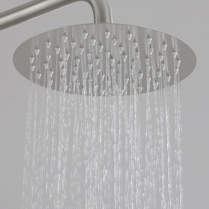 Душ колона, неръждаема стомана 304, сатен, LY003