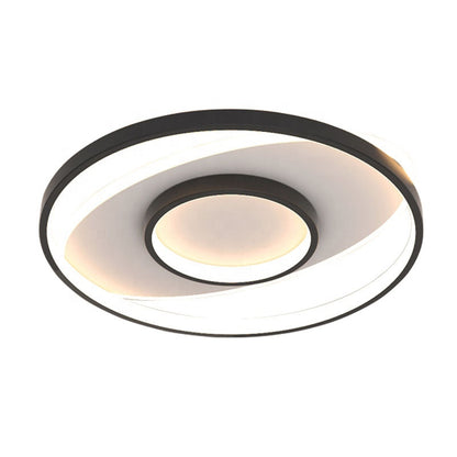 LED полилей с дистанционно управление на Figurato, 120W, 3 кръга, студена/гореща/неутрална светлина, нестабилна, черна