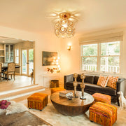 Vera Lust, 1*E27, злато, метал и кристал