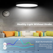 SOLIS LED плафон 27см 20W Cold Light Бял