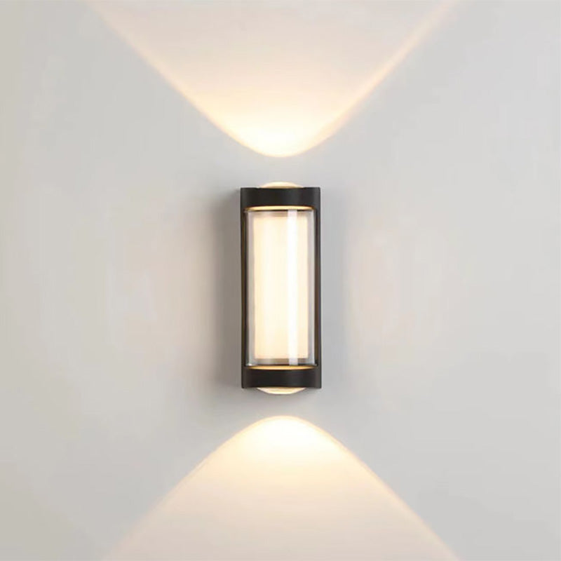 Нанесете екстериор LED Kennedy 12W черно и бяло