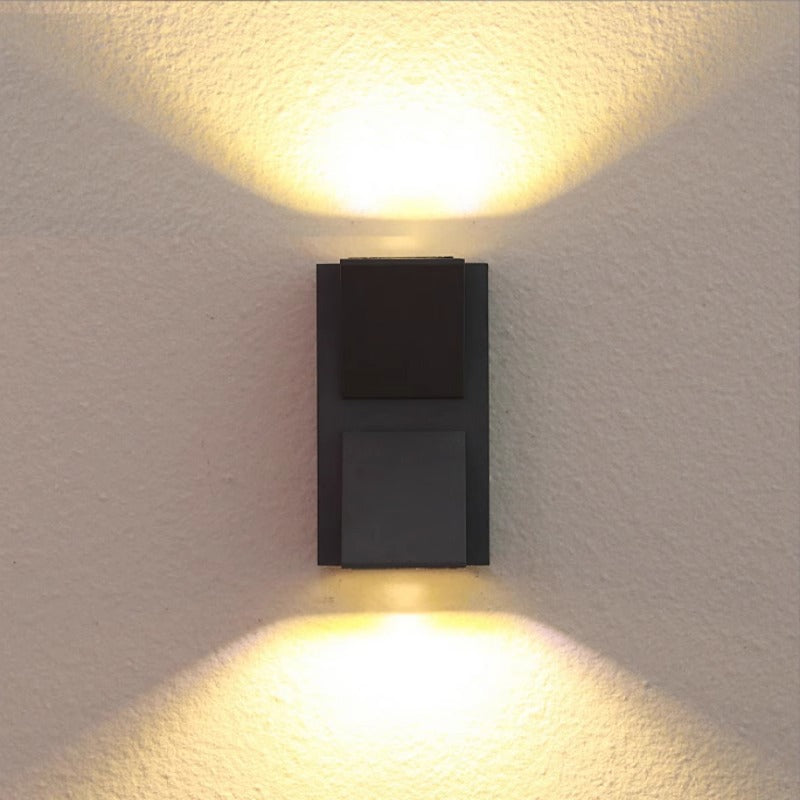 Fantasis Прилагайте външен и интериорен светодиод, 4 източника x 1W, IP65, Metallic, Black, 3000K