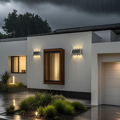 Нанесете LED външен LED Solaris, 8 източника на светлина, топла, черна светлина