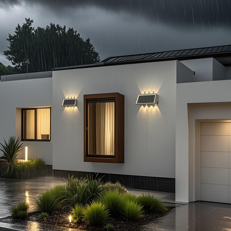 Нанесете LED външен LED Solaris, 8 източника на светлина, топла, черна светлина