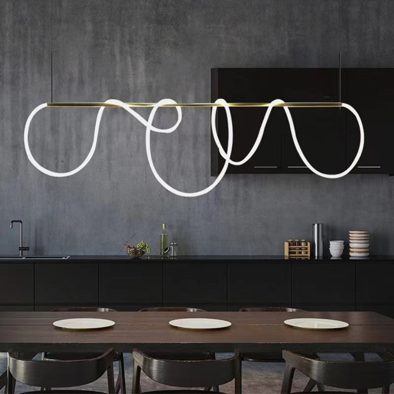 Суспендирана похот на LED Acril Zara 62W с дистанционно управление, греда, 3000k/4000k/6000k, злато
