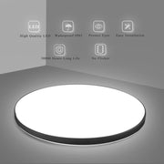 SOLIS LED плафон 37cm 33W Cold Light Черен