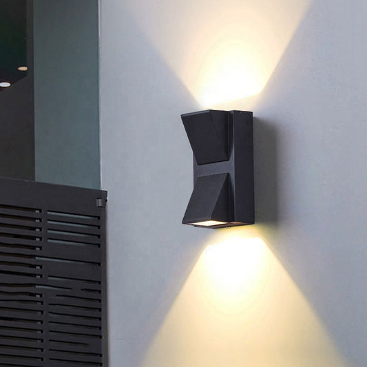 Fantasis Прилагайте външен и интериорен светодиод, 4 източника x 1W, IP65, Metallic, Black, 3000K