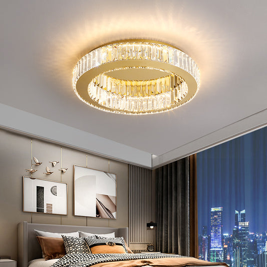 LULUS LED кристал с дистанционно управление със сребърен Latifah 118W