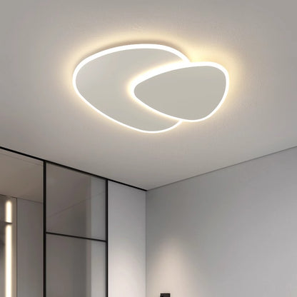 LED полилей с дистанционно управление чука светлина 98W, овална, студена/гореща/неутрална светлина, нестабилна, бяла