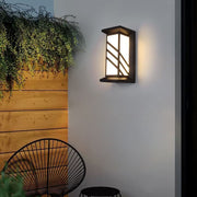 Нанесете екстериор LED Kennedy 12W черно и бяло