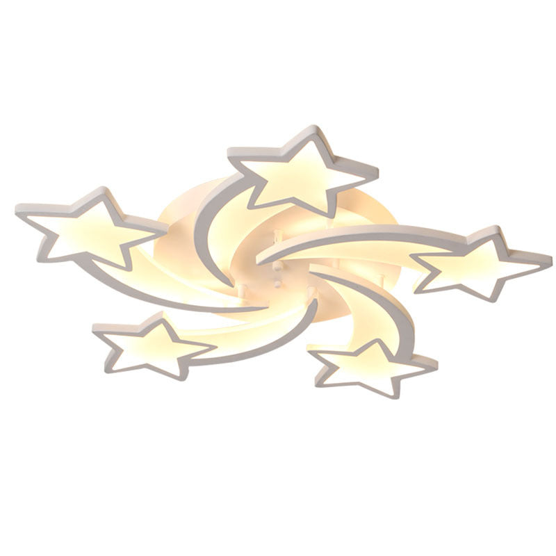 LED полилей с вашия дистанционно управление ipomoea 69w, 5 звезди, студ/гореща/неутрална светлина, нестабилен, бял