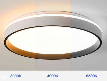 LED плафон PL102/500GY, 51W, диаметър 49 см, топла/студена/неутрална светлина, бял