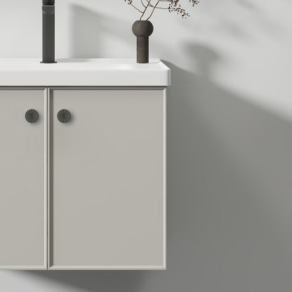 Ingrid шкаф с LED огледало DBP123 80x70 бяло