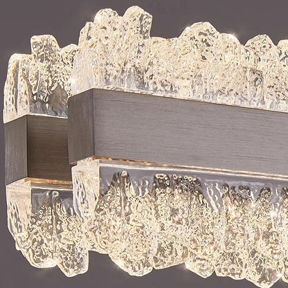 LED полилей, окачен с дистанционното управление на Renzo 92W, студена/гореща/неутрална светлина, нестабилна, регулируема височина, злато