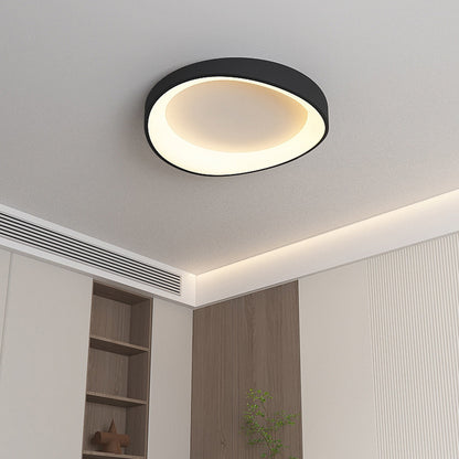 LED плафониер с дистанционно управление, PL103/520BK, 30W, диаметър 49 см, топла/студена/неутрална светлина, черен