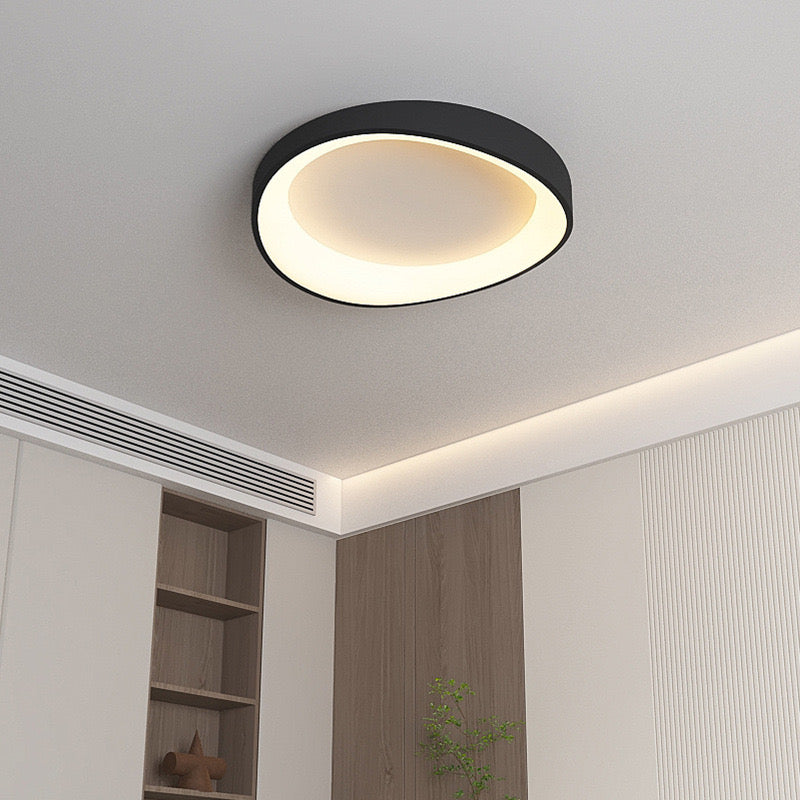 LED плафониер с дистанционно управление, PL103/520BK, 30W, диаметър 49 см, топла/студена/неутрална светлина, черен