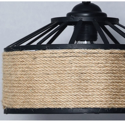 Vintage Harper Handleier, 1xe27, селски плевня, канап и метал, 150 см, черно