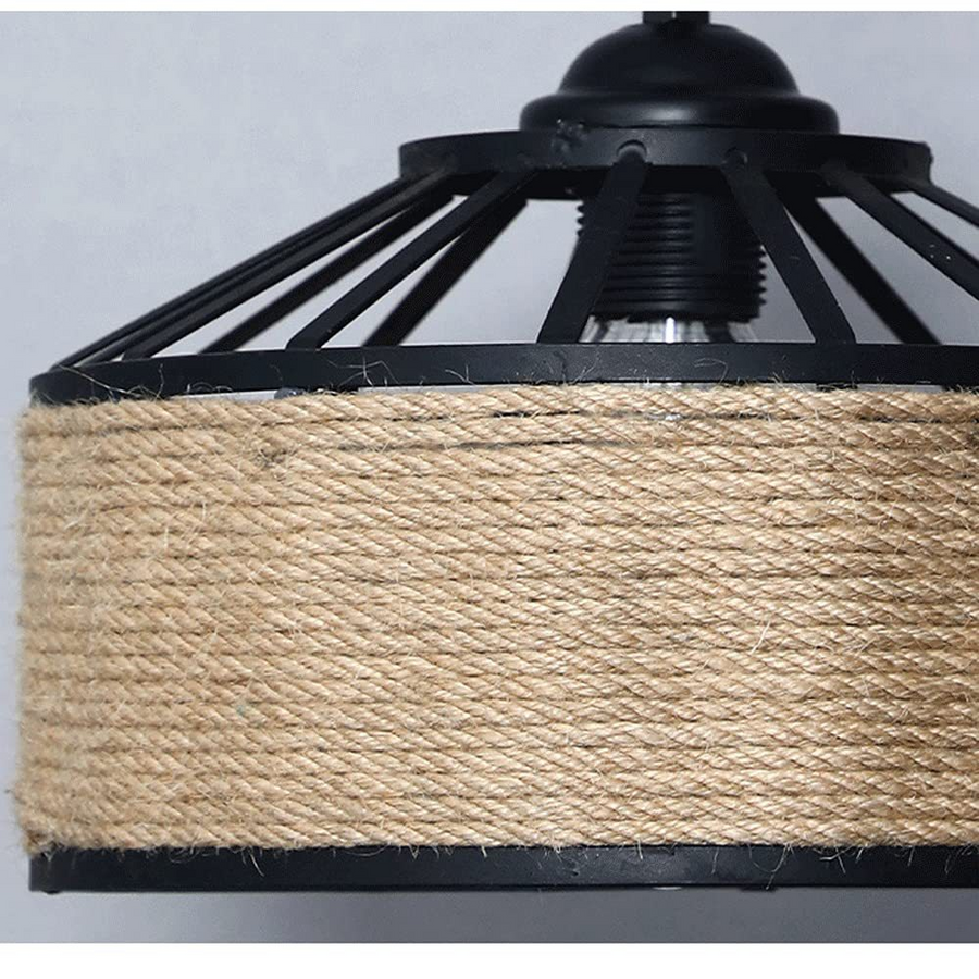 Vintage Harper Handleier, 1xe27, селски плевня, канап и метал, 150 см, черно