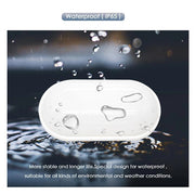 Външен LED аплик AX320/218WH, 24W, Топла светлина 3000K, IP65, Бял, Метал