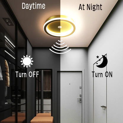 LED полилей със сензор за движение PS500BK, 28W, студена/топла/неутрална светлина, черен