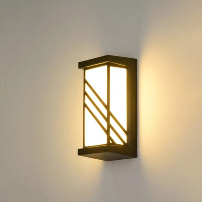 Нанесете екстериор LED Kennedy 12W черно и бяло