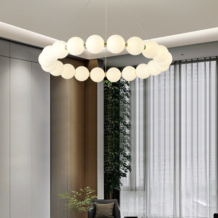 Lustra Suspended LED акрил Celesti 42W с дистанционно управление, Davable, 3000K/4000K/6000K, злато, метал и акрил