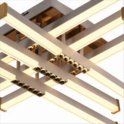 LED полилей с дистанционно управление LT178/6WH, 84W, 6 елемента, студена/топла/неутрална светлина, димируем, бял