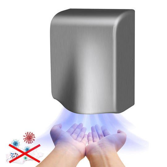 Сешоар за ръце със сензор, 1200 W, неръждаема стомана, FL3009NX Заглавие по подразбиране Alessandro Design
