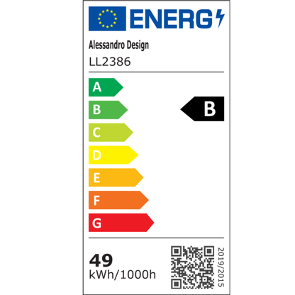LED полилей CONSTELATION 49W, Диаметър 49см, Студена/Топла/Неутрална светлина, Бяло Син