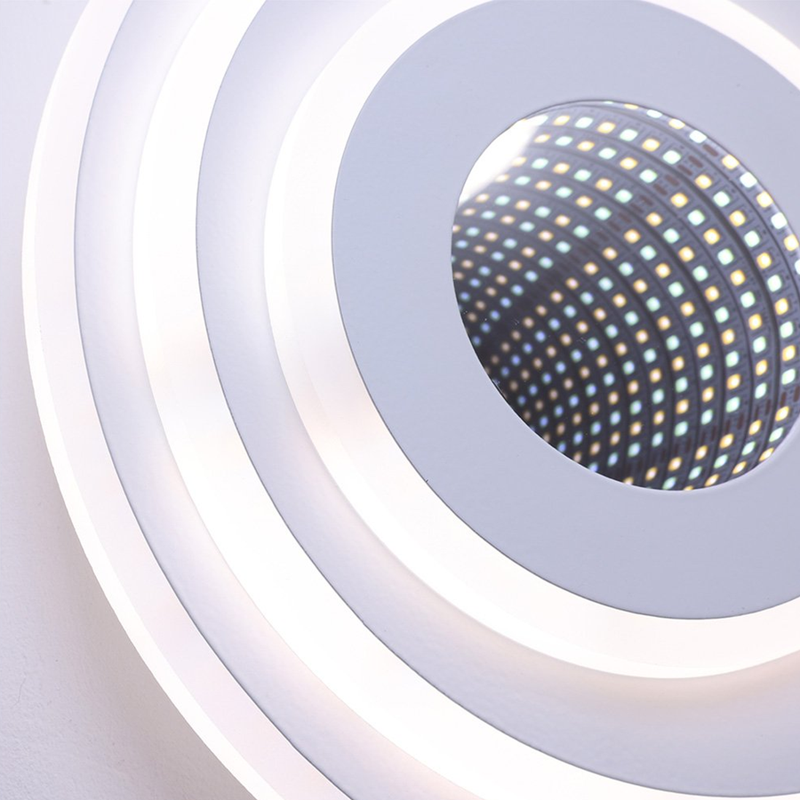 LED LED LED NEXA 3D 38W, студена/гореща/неутрална светлина, бяла