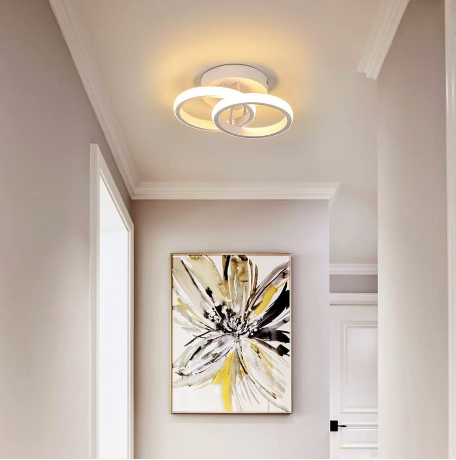 LED LED VERTEX циркулира 24W, 2 кръга, студена/гореща/неутрална светлина, бяла