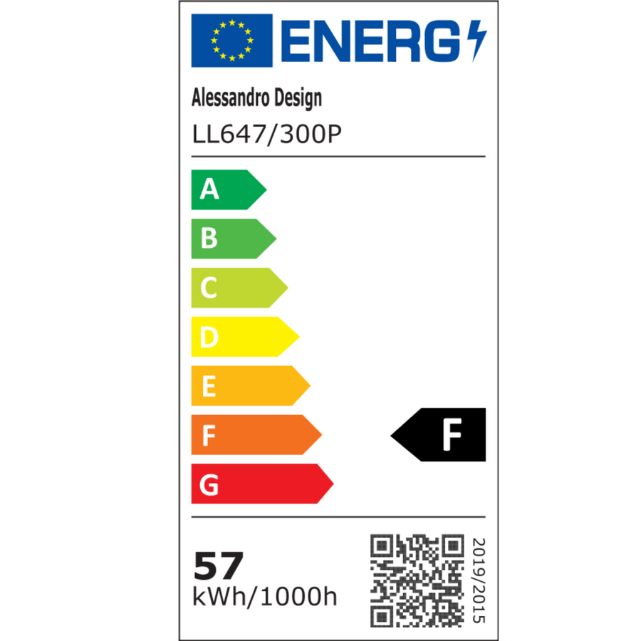 LED полилей SQUARE 57W, 3 квадрата, студена/топла/неутрална светлина, бял