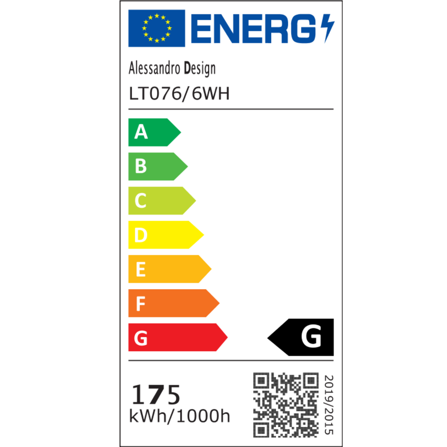 LED полилей с дистанционно управление и Quadris RGB 170W, 6 квадрата, студена/гореща/неутрална светлина, бяло, бяло