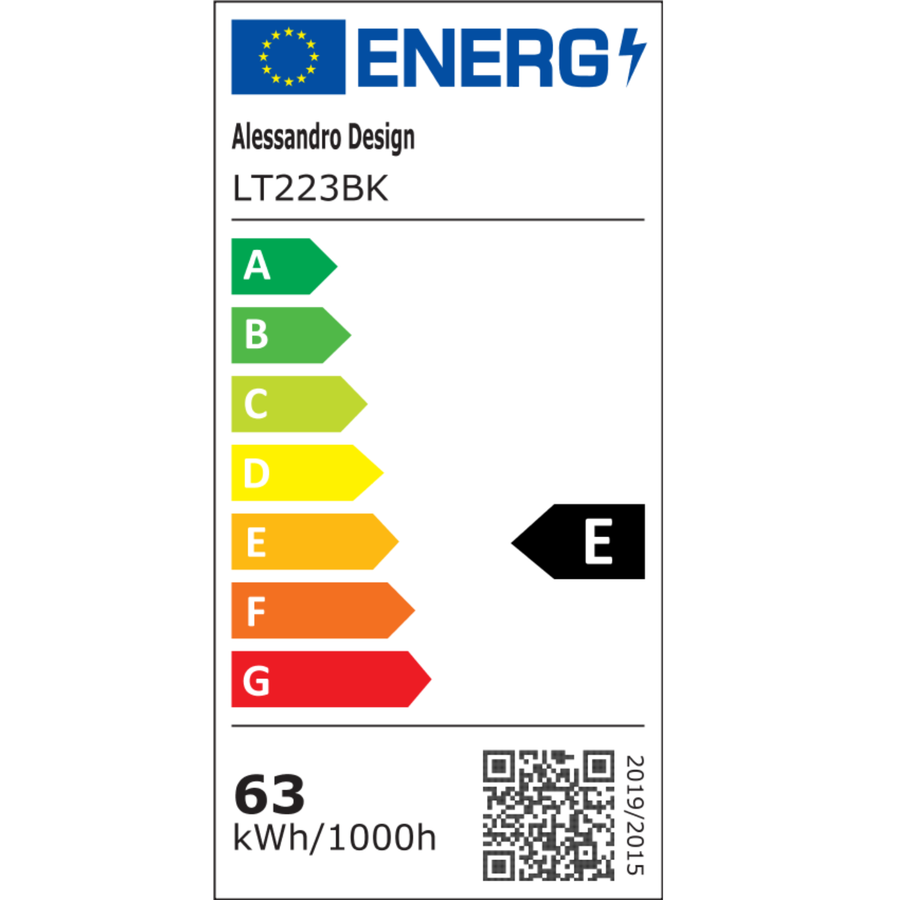LED полилей с дистанционно управление на Helix 108W, студена/гореща/неутрална светлина, нестабилна, черна