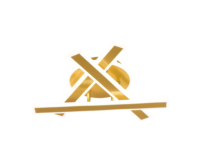 LED полилей с дистанционно управление LT755/3GD, 62.2W, 40*5.5*10, IP20, студена/топла/неутрална светлина, димируем, злато, желязо, плексиглас