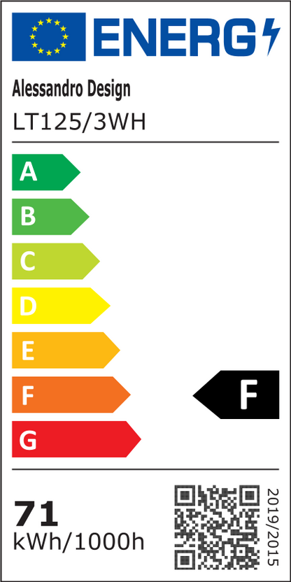 LED полилей с Anemona 75W дистанционно управление, 3 квадрата, студ/гореща/неутрална светлина, нестабилна, бяла