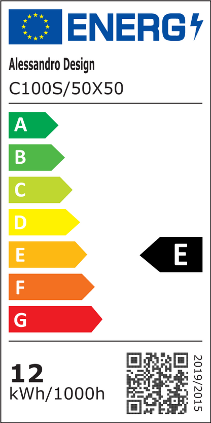Кръгло LED огледало, 50см, Basic Touch