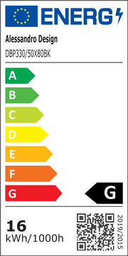 LED огледало с шкаф, овално, 50x80 см, против мъгла, студена/топла/неутрална светлина, черна рамка, място за съхранение