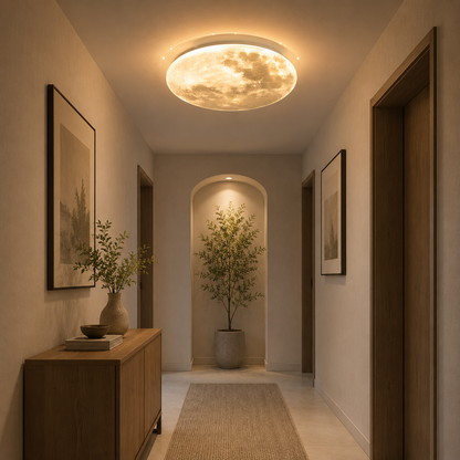 MARTE LED полилей 41W, Диаметър 30см, Студена/Топла/Неутрална светлина, Сив