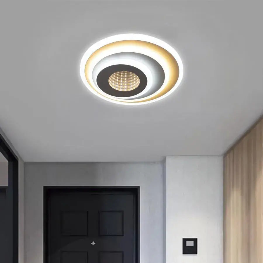 LED полилей NEXA ROTUND 3D 39W, студена/топла/неутрална светлина, бели LED полилеи Заглавие по подразбиране Alessandro Design
