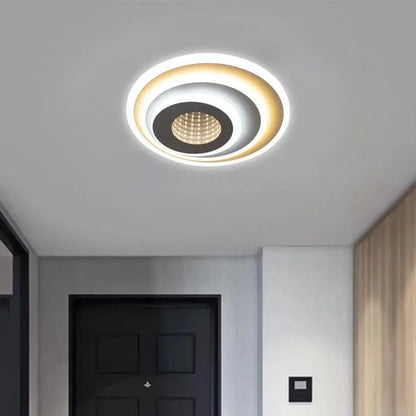 LED полилей NEXA ROTUND 3D 39W, студена/топла/неутрална светлина, бели LED полилеи Заглавие по подразбиране Alessandro Design