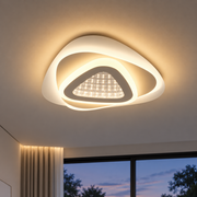 LED полилей NEXA Triangle 3D 39W, бяла, студена/топла/неутрална светлина