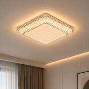 QIKIQTAALUK LED полилей, 40W, 38 x 38 см, топла/неутрална/студена светлина, бял