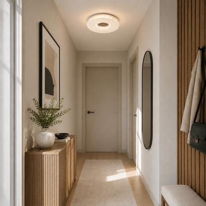 LED полилей RADIAN Petito, 21W, диаметър 27 см, топла/неутрална/студена светлина, бял