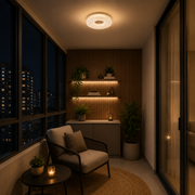 LED полилей RADIAN Petito, 21W, диаметър 27 см, топла/неутрална/студена светлина, бял