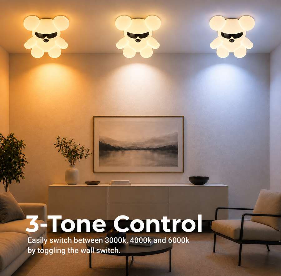 LED полилей URSULETI CP221 95W 3000K4000K6000K Бял