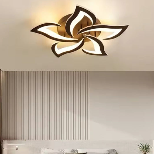 LED полилей с дистанционно управление LT660/5BK, 5 елемента, 54W, светлина 3000/4000/6000K, черен, регулируема височина LED полилеи с дистанционно управление Заглавие по подразбиране Alessandro Design