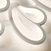 LED полилей с дистанционно управление BLOSSOM 95W, 5 венчелистчета, студена/топла/неутрална светлина 3000K/4000K/6000K, димируеми, бели, метални и акрилни LED полилеи с дистанционно управление Заглавие по подразбиране Alessandro Design